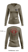 Cobra Company 43397226 Women's Long Sleeve V-neck Shirt - 8