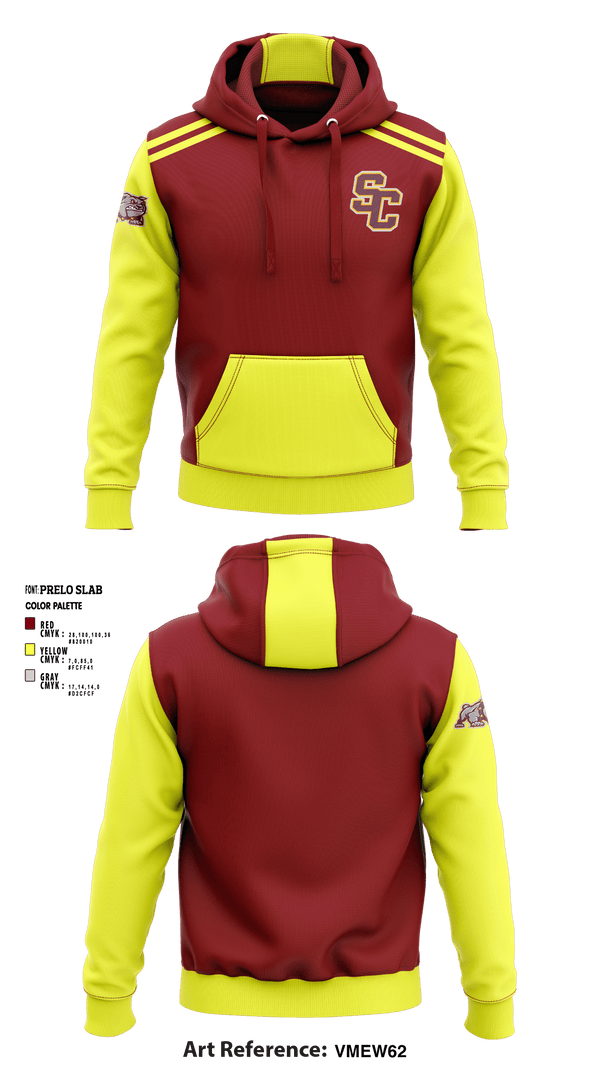 Hoodie, St. Cloud Bulldogs, Football, Teamtime, Team time, sublimation, custom sports apparel, team uniforms, spirit wear, spiritwear, sports uniforms, custom shirts, team store, custom team store, fundraiser sports, apparel fundraiser
