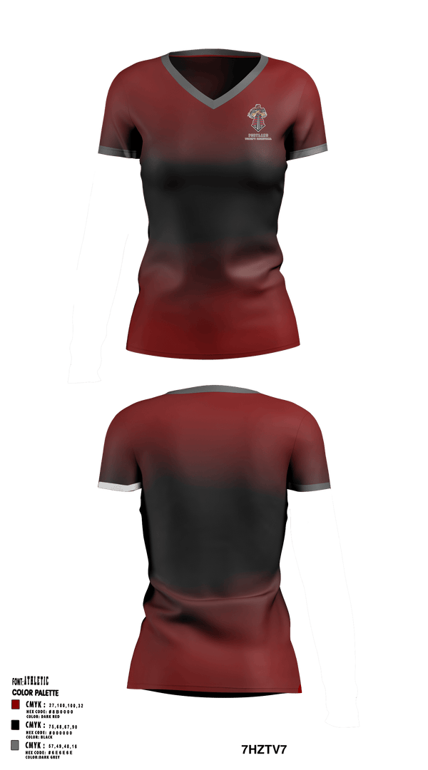 Women's Short Sleeve Vneck Shirt, Portland High School Basketball, Women's Basketball, Teamtime, Team time, sublimation, custom sports apparel, team uniforms, spirit wear, spiritwear, sports uniforms, custom shirts, team store, custom team store, fundraiser sports, apparel fundraiser