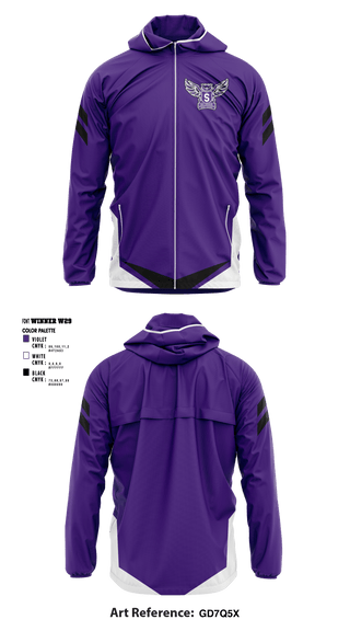 Windbreaker, Seymour High School Gymnastics, Spirit Store, Teamtime, Team time, sublimation, custom sports apparel, team uniforms, spirit wear, spiritwear, sports uniforms, custom shirts, team store, custom team store, fundraiser sports, apparel fundraiser