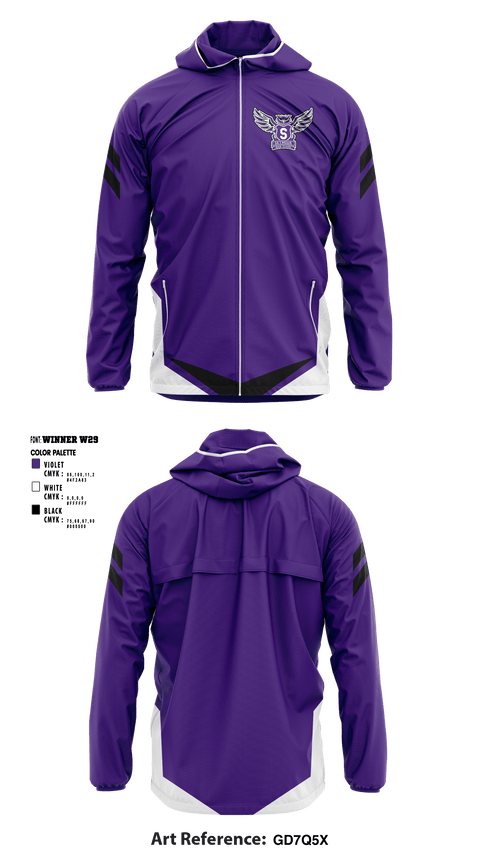 Windbreaker, Seymour High School Gymnastics, Spirit Store, Teamtime, Team time, sublimation, custom sports apparel, team uniforms, spirit wear, spiritwear, sports uniforms, custom shirts, team store, custom team store, fundraiser sports, apparel fundraiser