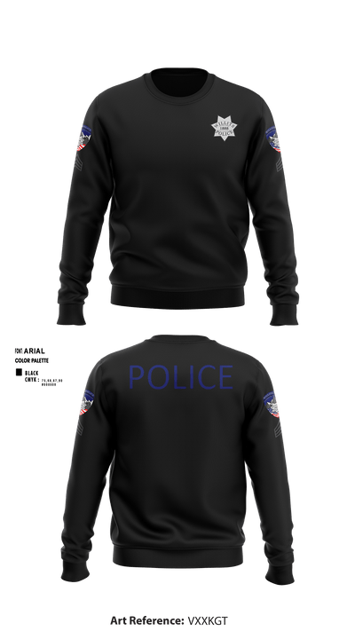 Willits Little Lake JRTF 70658416 Crew Neck Sweatshirt - 16