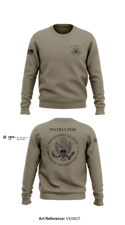 Firearms Training Unit 93026000 Crew Neck Sweatshirt - 3