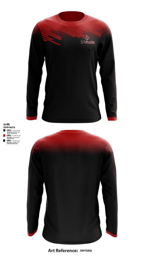 Long Sleeve Performance Shirt, S-Vitalis, , Teamtime, Team time, sublimation, custom sports apparel, team uniforms, spirit wear, spiritwear, sports uniforms, custom shirts, team store, custom team store, fundraiser sports, apparel fundraiser