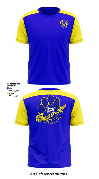 Southwestern Randolph Middle School 16364144 Short Sleeve Performance Shirt - 1