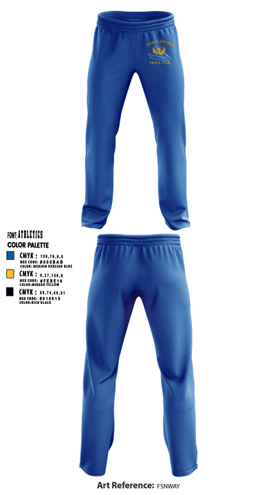Wichita Track & Field 7301134 Sweatpants - 3