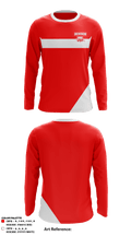 William Henry Harrison High School Cheer 60783078 Long Sleeve Performance Shirt - 1