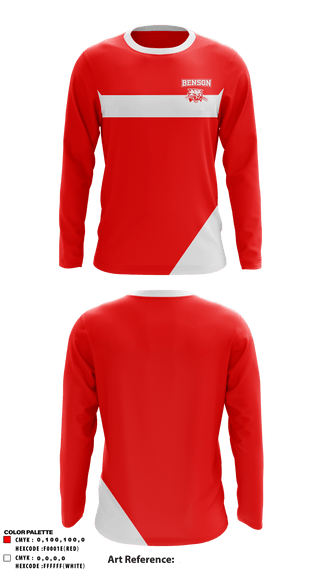 Long Sleeve Performance Shirt, William Henry Harrison High School Cheer, Cheer, Teamtime, Team time, sublimation, custom sports apparel, team uniforms, spirit wear, spiritwear, sports uniforms, custom shirts, team store, custom team store, fundraiser sports, apparel fundraiser