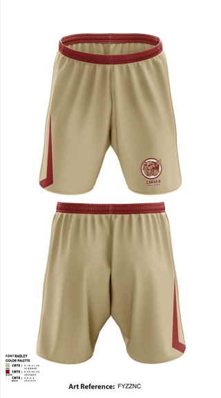Athletic Shorts With Pockets, Carver Middle School Basketball, Men's Basketball, Teamtime, Team time, sublimation, custom sports apparel, team uniforms, spirit wear, spiritwear, sports uniforms, custom shirts, team store, custom team store, fundraiser sports, apparel fundraiser