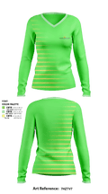 Landmark Engineers 37744667 Women's Long Sleeve V-neck Shirt - 1