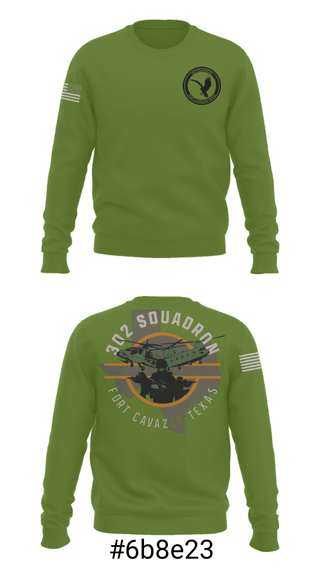 Crew Neck Sweatshirt, , Army, Teamtime, Team time, sublimation, custom sports apparel, team uniforms, spirit wear, spiritwear, sports uniforms, custom shirts, team store, custom team store, fundraiser sports, apparel fundraiser
