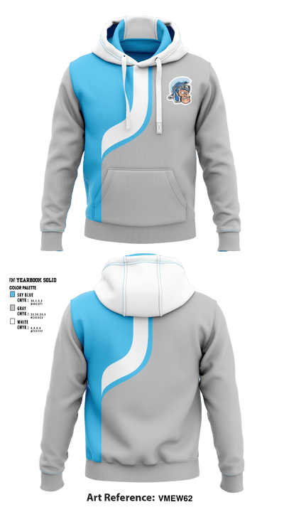 Widefield High School Swimming 46606735 Hoodie - 1