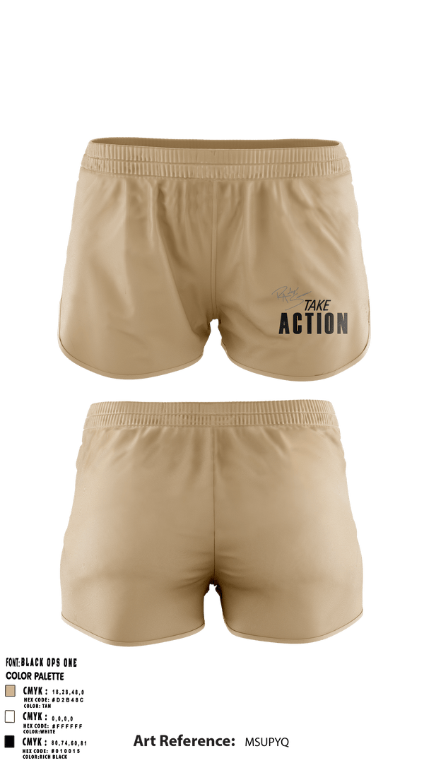 Women's Shorts, Take Action, Spirit Store, Teamtime, Team time, sublimation, custom sports apparel, team uniforms, spirit wear, spiritwear, sports uniforms, custom shirts, team store, custom team store, fundraiser sports, apparel fundraiser