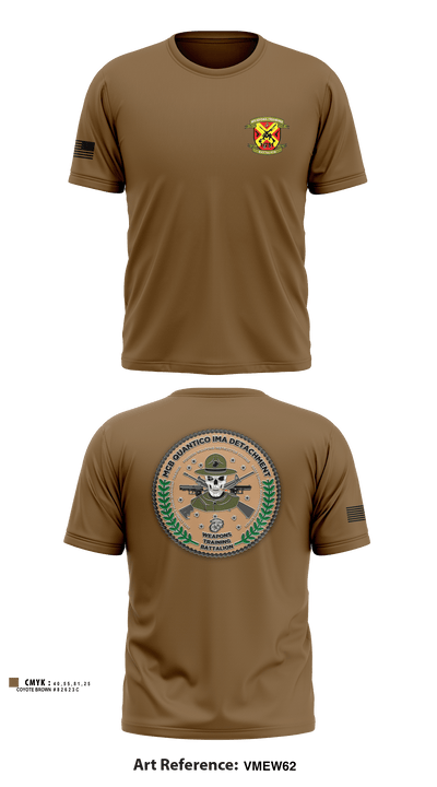 Weapons Training Battalion 3430348 Short Sleeve Performance Shirt - 6