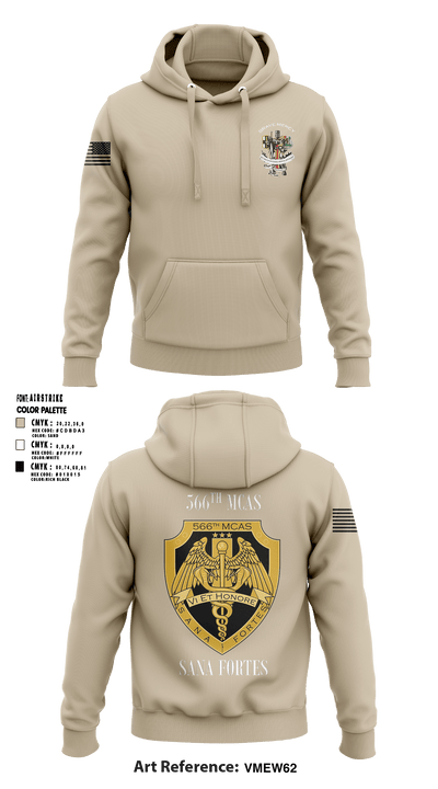 566th MCAS- Army 77440363 Hoodie - 60