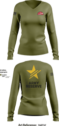 Ardent Brigade 15798625 Women's Long Sleeve V-neck Shirt - 4