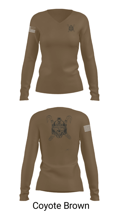 991ST Transportation Co 10551694 Women's Long Sleeve V-neck Shirt - 38