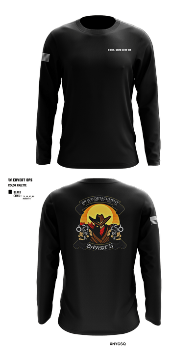 B DET, 502D IEW BN 43347096 Long Sleeve Performance Shirt - 1