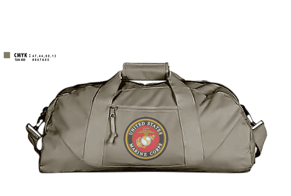 Duffle Bag, 3rd Battalion 6th Marines Kilo Company, Marines, Teamtime, Team time, sublimation, custom sports apparel, team uniforms, spirit wear, spiritwear, sports uniforms, custom shirts, team store, custom team store, fundraiser sports, apparel fundraiser