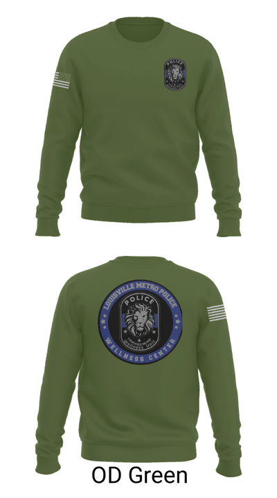 LMPD WELLNESS UNIT 57216807 Crew Neck Sweatshirt - 26