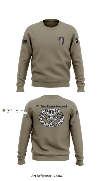 AREA 2, 12TH BN ARCG 57616910 Crew Neck Sweatshirt - 3