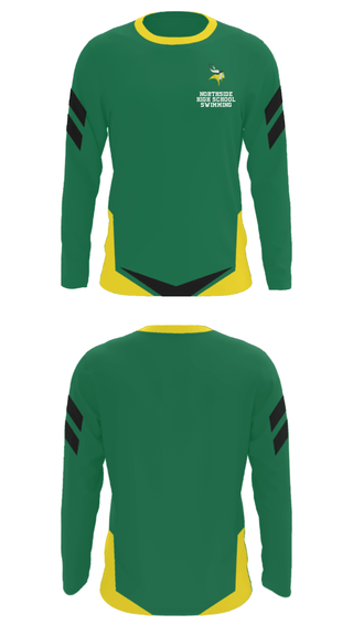 Long Sleeve Performance Shirt, Northside High School Swimming, Swimming, Teamtime, Team time, sublimation, custom sports apparel, team uniforms, spirit wear, spiritwear, sports uniforms, custom shirts, team store, custom team store, fundraiser sports, apparel fundraiser