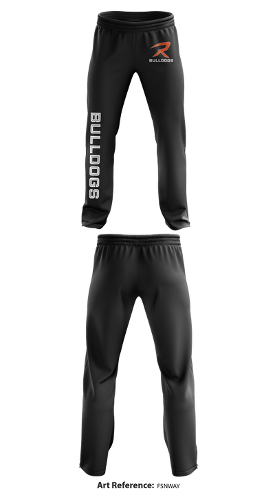 Rudyard Senior High School Basketball 11139770 Sweatpants - 50