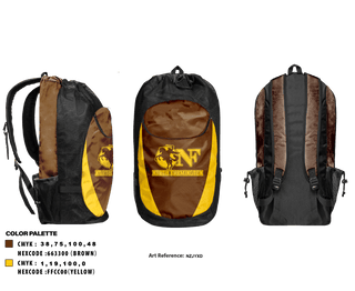 Gear Bag, North Farmington High School Basketball, Men's Basketball, Teamtime, Team time, sublimation, custom sports apparel, team uniforms, spirit wear, spiritwear, sports uniforms, custom shirts, team store, custom team store, fundraiser sports, apparel fundraiser