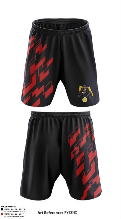 Sasquatch Squeeze 30112699 Athletic Shorts With Pockets - 1