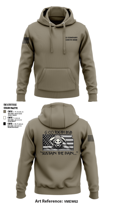 G Co 106th BSB 87834458 Hoodie - 5
