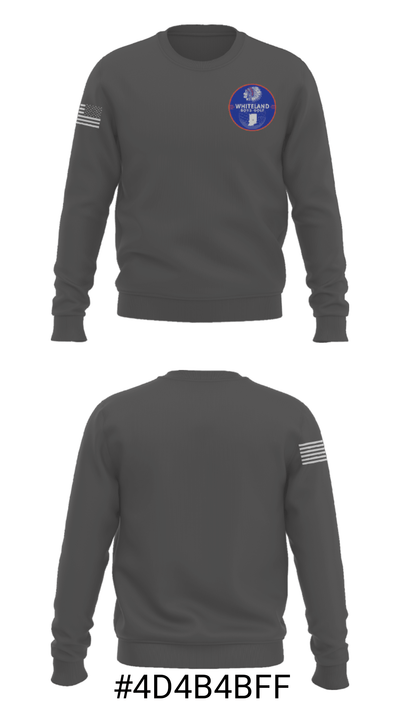 Whiteland Community High School Golf 95195862 Crew Neck Sweatshirt - 11