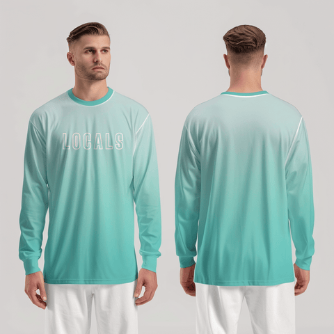 Long Sleeve Performance Shirt, Locals, Men's Basketball, Teamtime, Team time, sublimation, custom sports apparel, team uniforms, spirit wear, spiritwear, sports uniforms, custom shirts, team store, custom team store, fundraiser sports, apparel fundraiser
