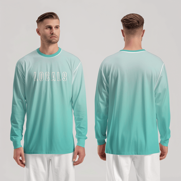 Long Sleeve Performance Shirt, Locals, Men's Basketball, Teamtime, Team time, sublimation, custom sports apparel, team uniforms, spirit wear, spiritwear, sports uniforms, custom shirts, team store, custom team store, fundraiser sports, apparel fundraiser