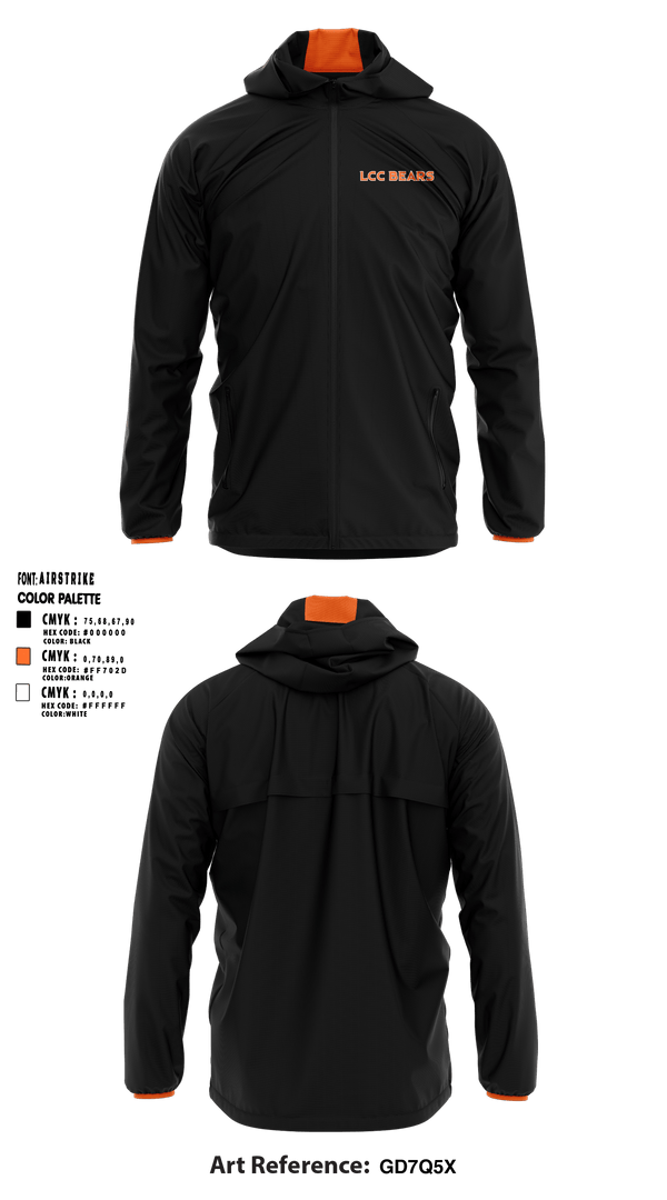 Windbreaker, Bears, Golf, Teamtime, Team time, sublimation, custom sports apparel, team uniforms, spirit wear, spiritwear, sports uniforms, custom shirts, team store, custom team store, fundraiser sports, apparel fundraiser