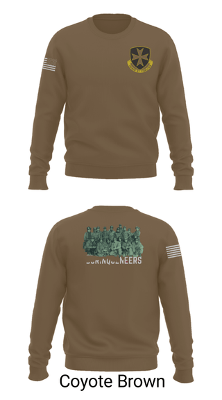 Crew Neck Sweatshirt, , Army, Teamtime, Team time, sublimation, custom sports apparel, team uniforms, spirit wear, spiritwear, sports uniforms, custom shirts, team store, custom team store, fundraiser sports, apparel fundraiser