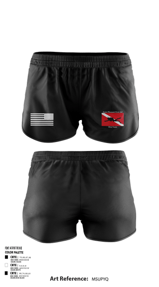 Women's Shorts, Point Beach Dive Team, Fire Department, Teamtime, Team time, sublimation, custom sports apparel, team uniforms, spirit wear, spiritwear, sports uniforms, custom shirts, team store, custom team store, fundraiser sports, apparel fundraiser