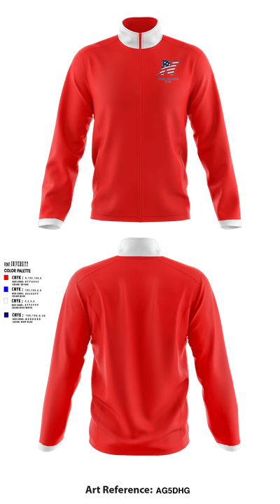 Northern High School Tennis 10530235 Fleece Jacket - 2