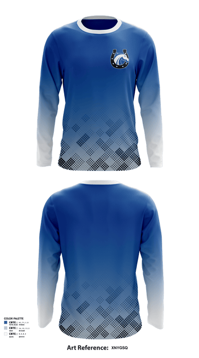 Andrada Polytechnic High School 31297372 Long Sleeve Performance Shirt - 1