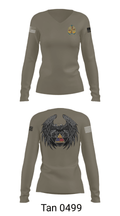 Aviation Medicine - 1AD CAB 23430162 Women's Long Sleeve V-neck Shirt - 41