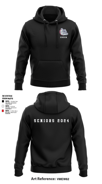 Ramona High School Cheer 63136049 Hoodie - 39