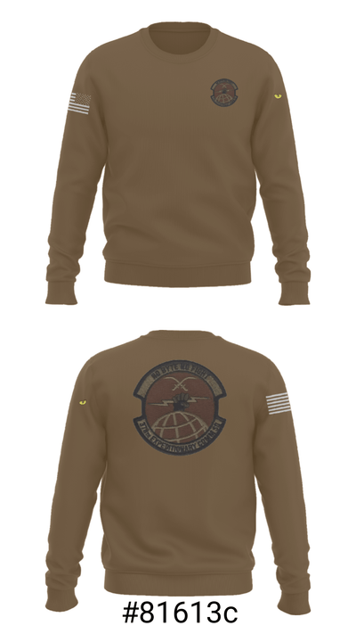 378 Expeditionary Communications Squadron 36516521 Crew Neck Sweatshirt - 7