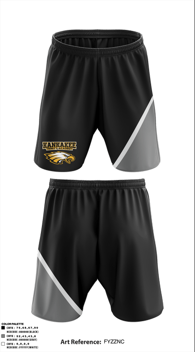 Kankakee Trinity Academy Junior High School 42888581 Athletic Shorts With Pockets - 2