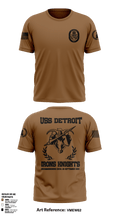 USS Detroit 43379409 Short Sleeve Performance Shirt - 51