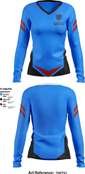 GP Huntsville Maintenance 13314167 Women's Long Sleeve V-neck Shirt - 1