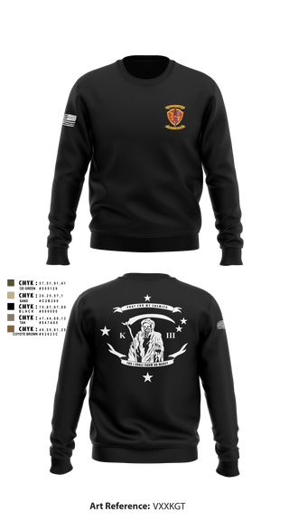 Crew Neck Sweatshirt, , Marines, Teamtime, Team time, sublimation, custom sports apparel, team uniforms, spirit wear, spiritwear, sports uniforms, custom shirts, team store, custom team store, fundraiser sports, apparel fundraiser