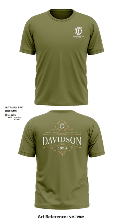 Davidson Forge 39779422 Short Sleeve Performance Shirt - 2