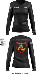 Valhalla Airsoft 98104221 Women's Long Sleeve V-neck Shirt - 13