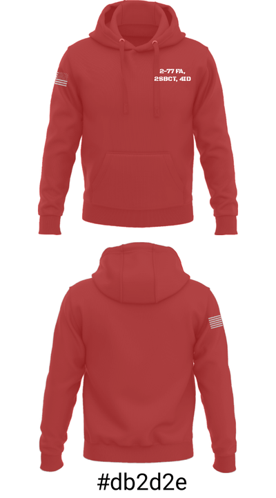 2-77 FA, 2SBCT, 4ID 50596209 Hoodie - 43