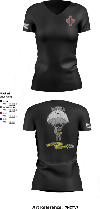 Women's Short Sleeve Vneck Shirt, , Army, Teamtime, Team time, sublimation, custom sports apparel, team uniforms, spirit wear, spiritwear, sports uniforms, custom shirts, team store, custom team store, fundraiser sports, apparel fundraiser