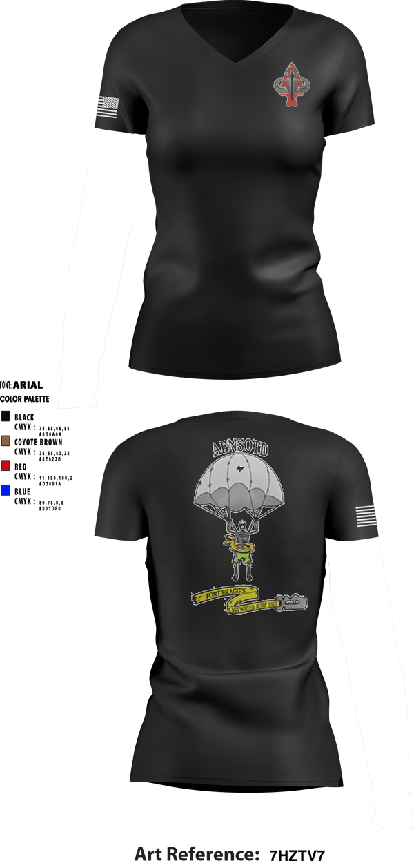 Women's Short Sleeve Vneck Shirt, , Army, Teamtime, Team time, sublimation, custom sports apparel, team uniforms, spirit wear, spiritwear, sports uniforms, custom shirts, team store, custom team store, fundraiser sports, apparel fundraiser